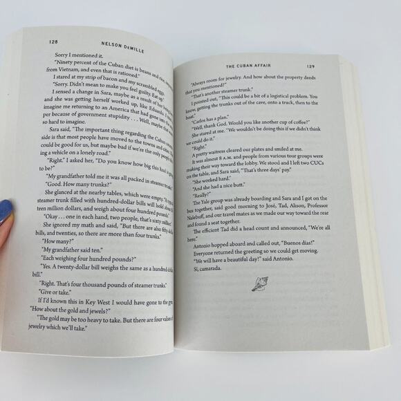 The Cuban Affair, a paperback novel/book by Nelson DeMille - Good Used Condition - Picture 9 of 12